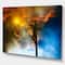Designart - Jesus on the cross - Spiritual Religious on Wrapped Canvas